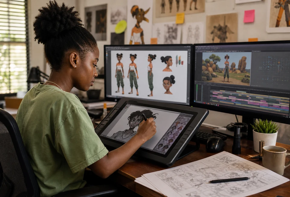 02 animation workstation